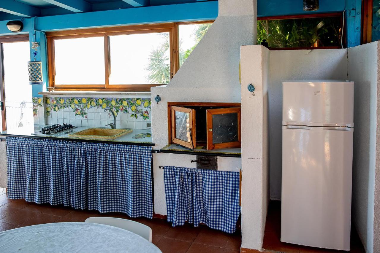 Villa Con Piscina Vista Mare Santo Stefano  ภายนอก รูปภาพ